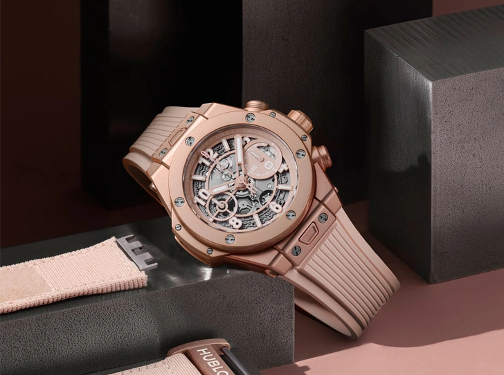 Цвет миллениалов: бренд Hublot представил новинку в пастельном оттенке | marieclaire.ru