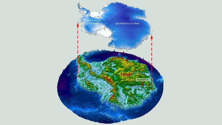 Географы заглянули под «шапку» Антарктиды: что увидели под 2-километровой толщей льда?