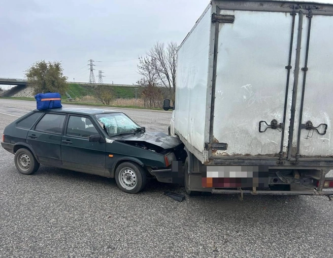 Машины столкнулись на перекрестке | Источник: Госавтоинспекция Ставропольского края