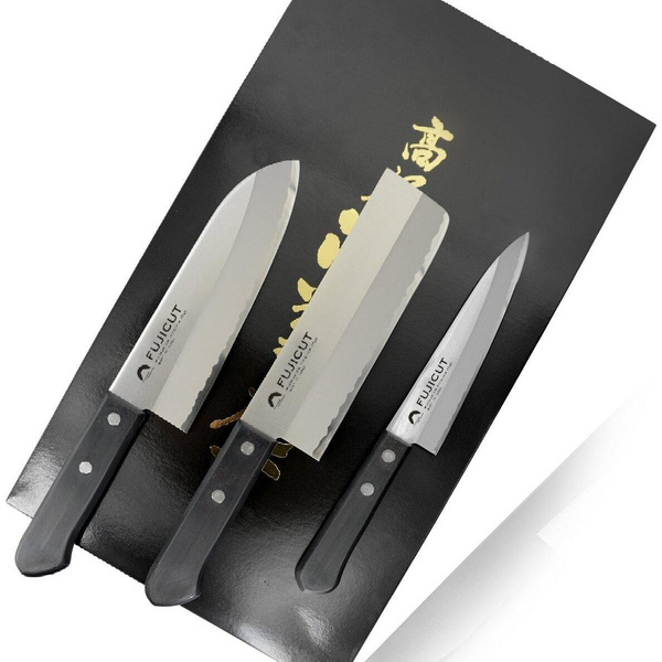 Набор японских кухонных ножей, 3 шт., Tojuro