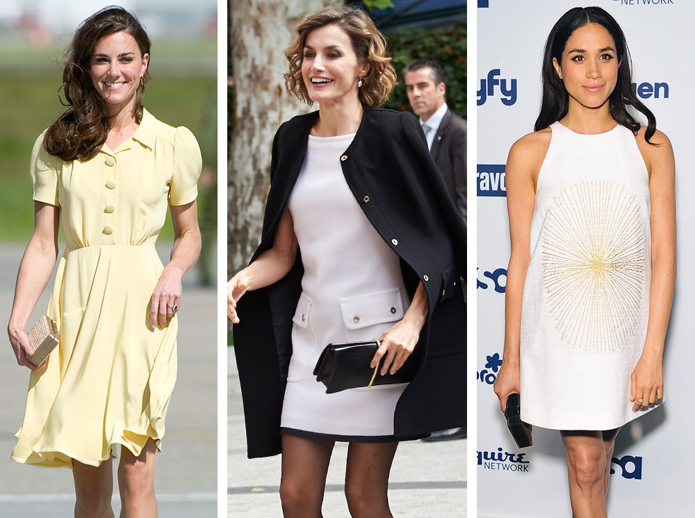 Герцогиня Кейт, королева Летиция, герцогиня Меган | marieclaire.ru