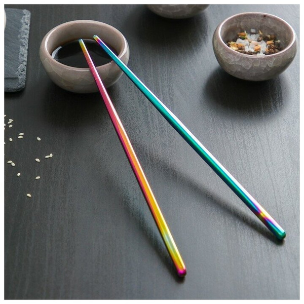 Многоразовые палочки для еды Bacchette цвета «Хамелелеон»