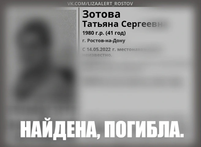 В Ростове-на-Дону найдена мертвой пропавшая мать четверых детей | ya62.ru