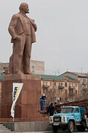 Помывка Ленина | Источник: Алексей Абраменко
