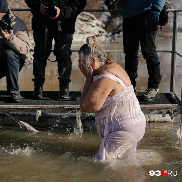 По словам женщины, вода была «просто отличной» | Источник: Дарья Паращенко / 93.RU