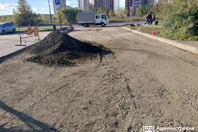 В Благовещенске ремонтируют дополнительные проезды