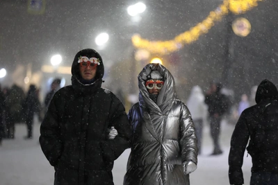 На выходных в ХМАО потеплеет до -2°C, но будет сильный снег