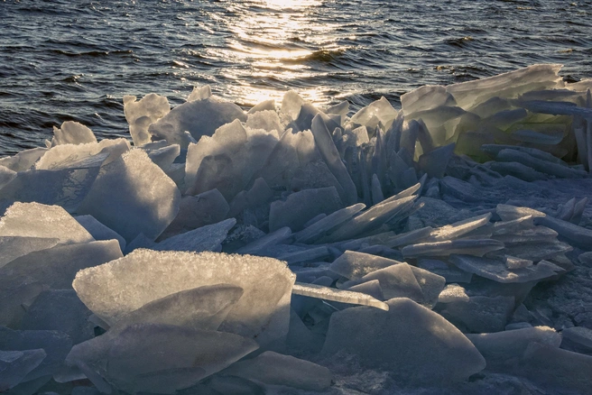 Соскучились по красивой ледяной Волге? | Источник: Наталья Зюрина / vk.com