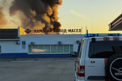 Пожар на заводе масел в Перми: подробности