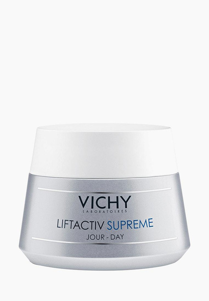 Крем для лица Vichy LIFTACTIV SUPREME против морщин и для упругости для нормальной и комбинированной кожи 50 мл, цвет: прозрачный, VI055LWUKQ60 — купить в интернет-магазине Lamoda