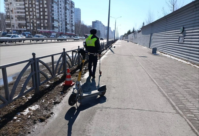 Девушка не уследила за движением | Источник: Госавтоинспекция Екатеринбурга