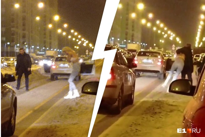 Видео: в Москве девушка прошлась по городу в нижнем белье — — В России на РЕН ТВ