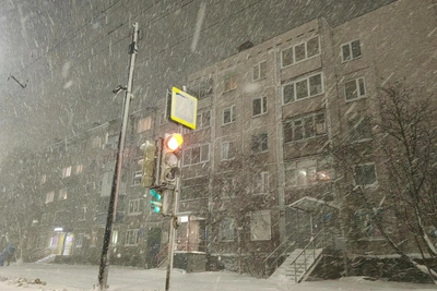 МЧС предупреждает о метели в Заполярье