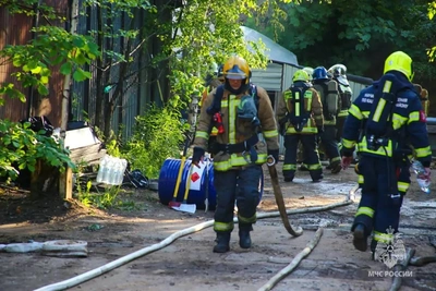 СК возбудил дело после пожара на заводе у Финляндского вокзала