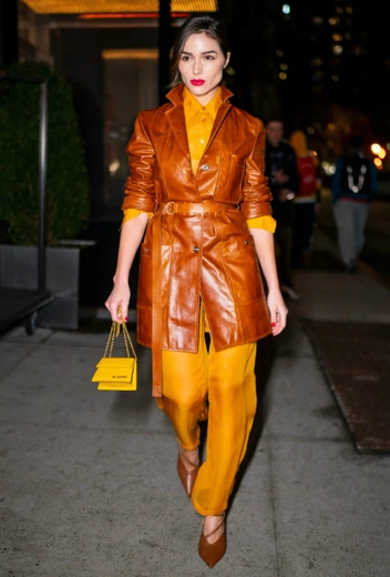 Оливия Калпо в Нью-Йорке, 7 февраля | marieclaire.ru