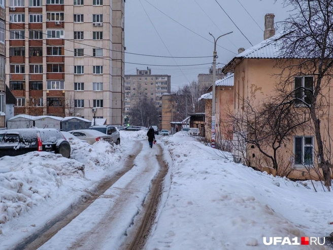 Сейчас в квартале много старых домов | Источник: Булат Салихов / UFA1.RU