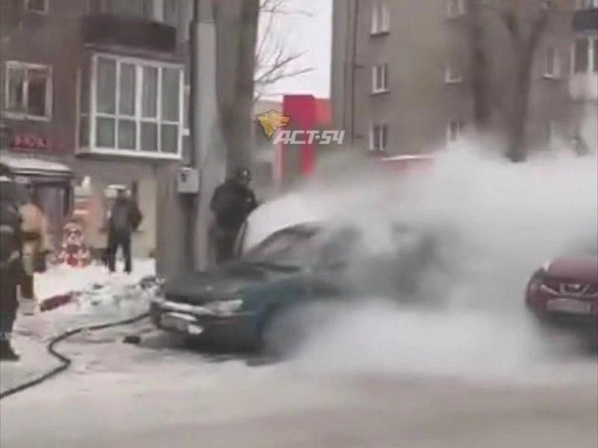 О пострадавших пока не сообщается | Источник: «АСТ-54 Black» / Телеграм