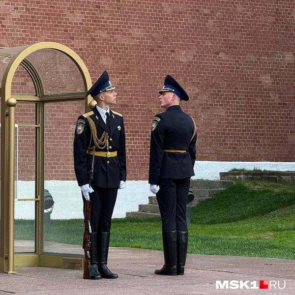 Президентский полк смена Почетного караула | Источник: Артем Устюжанин / MSK1.RU