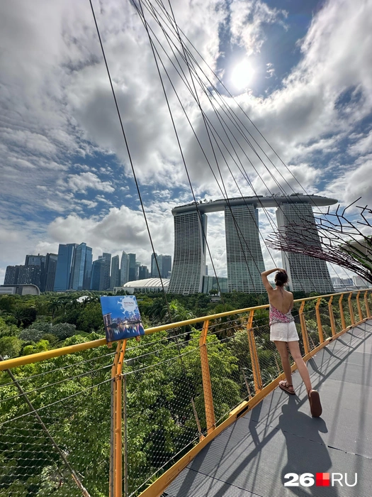 Отель мечты&nbsp;— Marina Bay Sands | Источник: Габриелла Захарова / 26.RU