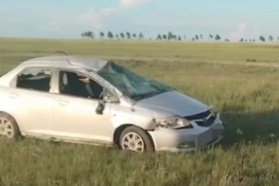 В Забайкалье пенсионер без прав погиб при опрокидывании авто