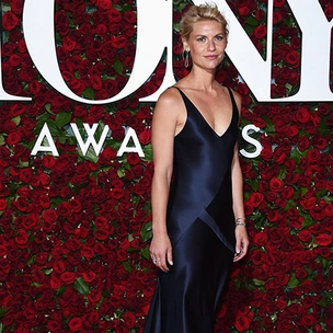 Клэр Дэйнс в Narciso Rodriguez на Tony Awards