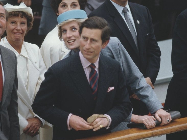 Чарльз и Диана во время визита в Канаду, май 1986