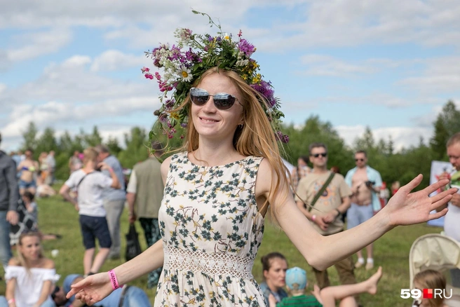 На open-air гостей ждет этническая музыка | Источник: Юлия Лоза / 59.RU