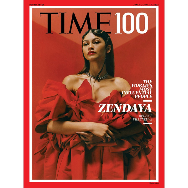 Зендая признана одним из 100 самых влиятельных людей 2022 года по версии Time (наравне с Путиным и Адель)