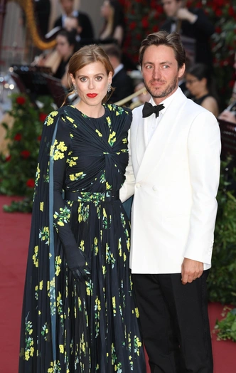 Принцесса Беатрис на мероприятии Vogue World, 2023 год. 