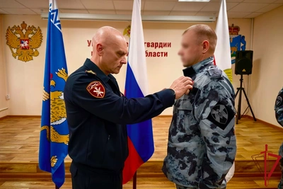 В Пскове росгвардейцам вручили государственные награды