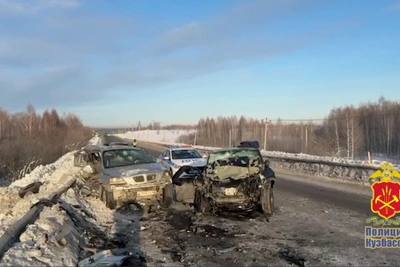 Трое погибли, один ранен в ДТП под Новокузнецком