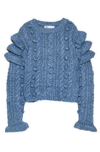 Свитер ZaraЦена: 2 999 руб.
Где купить: zara.com