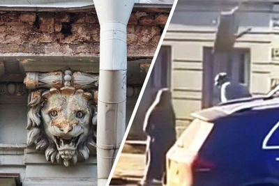 Падение штукатурки на Большой Морской: версии и расследование