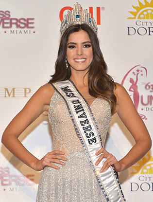 Победительницей конкурса «Мисс Вселенная» стала представительница Колумбии