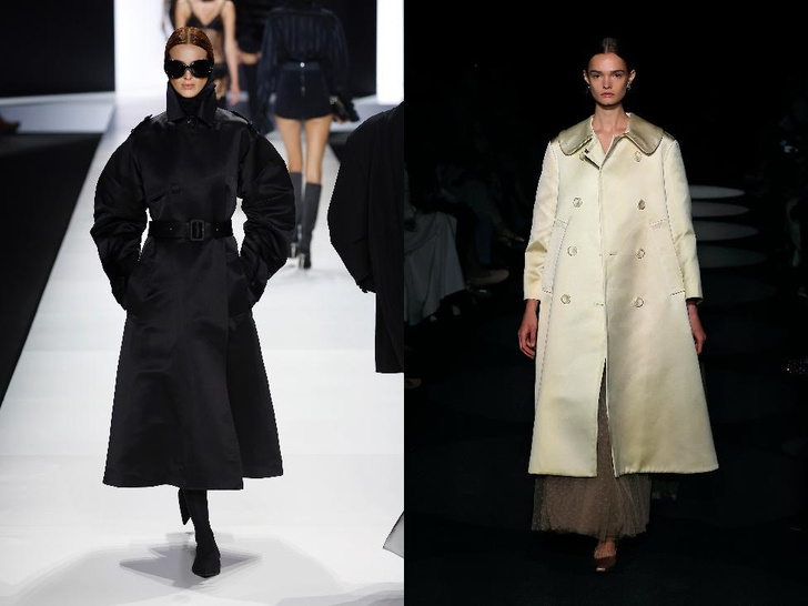 Трапеции, коконы и пиджаки: выбираем самые модные пальто на весну 2024