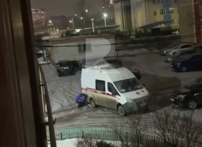 В Кальном застряла скорая помощь | ya62.ru