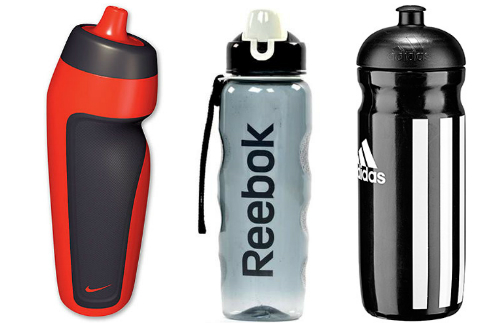 Бутылки Nike Accessories, Reebok Rael-10750GR и Adidas Classic