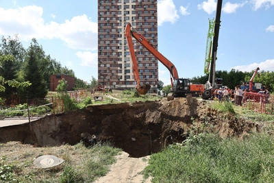 В Новосибирске ввели режим повышенной готовности из-за коллектора