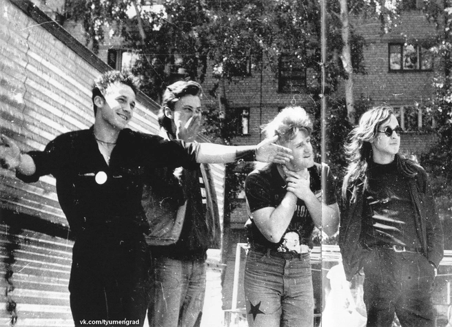 Лето 1988 года. В Тюмени гостила группа «Гражданская оборона» | Источник: Вероника Филипюк / Тюмень до нашей эры / Vk.com