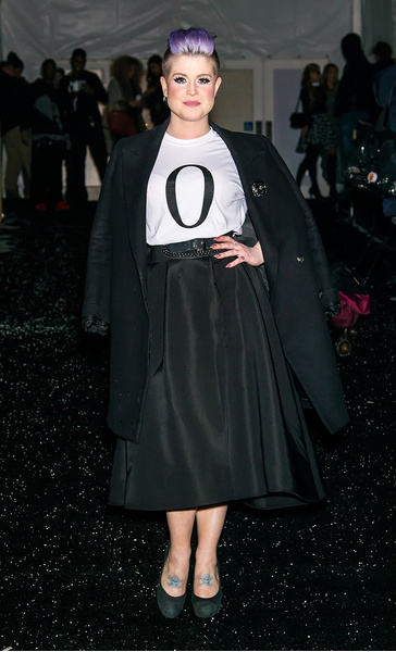 Келли Осборн на показе Naomi Campbell's Fashion For Relief Charity Fashion Show