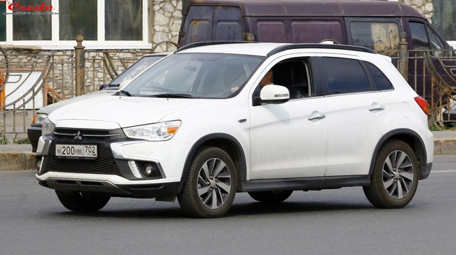 А это — Mitsubishi ASX Галимханова | Источник: Nomerogram.ru