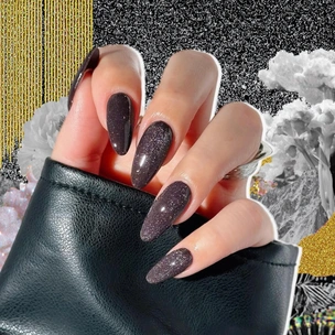 Маникюр цвета колы: 8 модных дизайнов ногтей