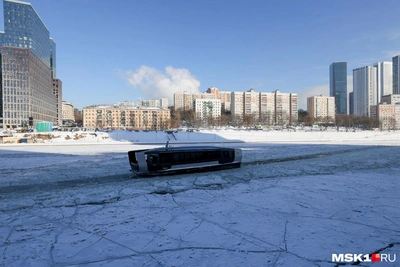 Речные трамваи в Москве задерживаются из-за льда