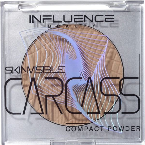 Пудра SKINVISIBLE CARCASS компактная легкая от INFLUENCE BEAUTY