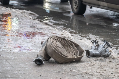 Fire breaks out at medical clinic in Smolenka