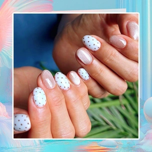 7 нежных маникюров с нескучными дизайнами на зиму 2025/26