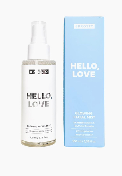 Спрей для лица Hello, Love Prosto Cosmetics