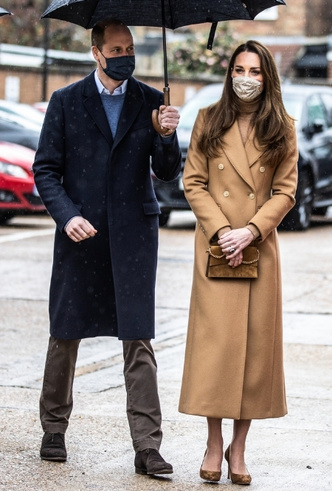 Кейт Миддлтон и принц Уильям в Лондоне