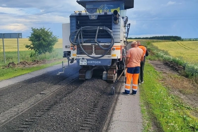Ремонт дороги к Кучкам в Пензенском районе продолжается
