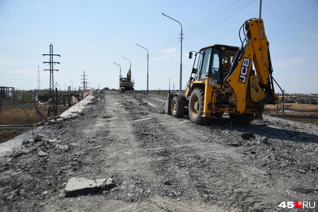 В Кургане нацелились на строительство моста-дублера через Транссиб | Источник: Надежда Тихомирова / 45.RU